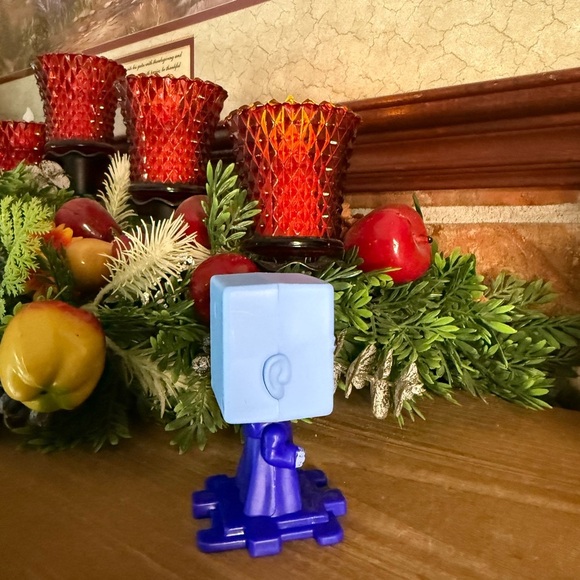 Minecraft Evoker Blue Action Figure with Green Eyes - Picture 3 of 8